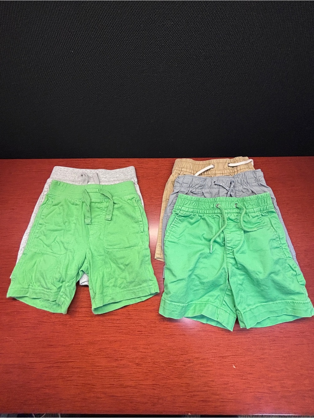 BabyGap Bundle of five 2T Pull-On Shorts - 2xPlaytime Favs, Three Church Shorts